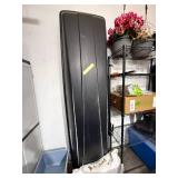 Yakima Rooftop Cargo Box Black Hard Shell Car Top Carrier See Photos
