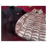 Womenâs Jacket Lot The North Face Fleece + a.n.a. Down Puffer