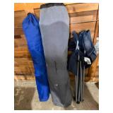 Eddie Bauer Folding Camp Chair Lot w/ Carry Bags Outdoor Portable