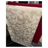 Assorted Table Linens Lot 4 Blue Red Damask Lace Runners Cloths