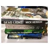 Mixed Lot Spy Mystery Crime & History Books Hardcover Paperback