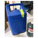 Coleman Propane Lantern Carry Case Blue Hard Plastic Camping Gear