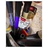 Toro Orbit Rain Bird Sprinkler Repair Parts Lot w Bucket & Tote