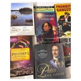Assorted Hardcover & Paperback Book Lot 17 Mixed Fiction Nonfiction