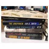 Mixed Hardcover Mystery Thriller Book Lot Philip Kerr Louise Penny