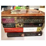 Mixed Fiction & History Book Lot Hardcover Paperback 15+ Volumes