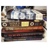 Mixed Book Lot Fiction Nonfiction Hardcovers Paperbacks 20+ Volumes