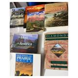 Hardcover Book Lot Travel Minneapolis Baseball Weather 6 Volumes