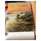Hardcover Book Lot Travel Minneapolis Baseball Weather 6 Volumes