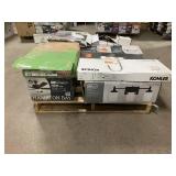 Massive Pallet of Brand Name Misc Faucets, Showers, Fixtures, Towel Bars, Bathroom Fans, Ceiling Fans, Lights, and More **Parts Only** (Great for eBay Sellers)