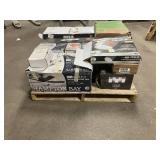 Massive Pallet of Brand Name Misc Faucets, Showers, Fixtures, Towel Bars, Bathroom Fans, Ceiling Fans, Lights, and More **Parts Only** (Great for eBay Sellers)