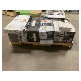 Massive Pallet of Brand Name Misc Faucets, Showers, Fixtures, Towel Bars, Bathroom Fans, Ceiling Fans, Lights, and More **Parts Only** (Great for eBay Sellers)