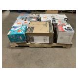 Massive Pallet of Brand Name Misc Faucets, Showers, Fixtures, Towel Bars, Bathroom Fans, Ceiling Fans, Lights, and More **Parts Only** (Great for eBay Sellers)