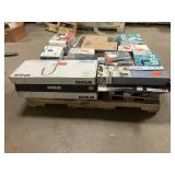 Massive Pallet of Brand Name Misc Faucets, Showers, Fixtures, Towel Bars, Bathroom Fans, Ceiling Fans, Lights, and More **Parts Only** (Great for eBay Sellers)
