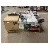 Massive Pallet of Brand Name Misc Faucets, Showers, Fixtures, Towel Bars, Bathroom Fans, Ceiling Fans, Lights, and More **Parts Only** (Great for eBay Sellers)