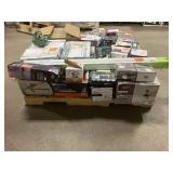 Massive Pallet of Brand Name Misc Faucets, Showers, Fixtures, Towel Bars, Bathroom Fans, Ceiling Fans, Lights, and More **Parts Only** (Great for eBay Sellers)
