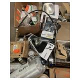 Massive Pallet of Brand Name Misc Faucets, Showers, Fixtures, Towel Bars, Bathroom Fans, Ceiling Fans, Lights, and More **Parts Only** (Great for eBay Sellers)