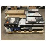 Massive Pallet of Brand Name Misc Faucets, Showers, Fixtures, Towel Bars, Bathroom Fans, Ceiling Fans, Lights, and More **Parts Only** (Great for eBay Sellers)