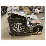 Massive Pallet of Brand Name Misc Faucets, Showers, Fixtures, Towel Bars, Bathroom Fans, Ceiling Fans, Lights, and More **Parts Only** (Great for eBay Sellers)