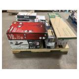 Massive Pallet of Brand Name Misc Faucets, Showers, Fixtures, Towel Bars, Bathroom Fans, Ceiling Fans, Lights, and More **Parts Only** (Great for eBay Sellers)