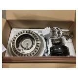 Massive Pallet of Brand Name Misc Faucets, Showers, Fixtures, Towel Bars, Bathroom Fans, Ceiling Fans, Lights, and More **Parts Only** (Great for eBay Sellers)