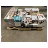 Massive Pallet of Brand Name Misc Faucets, Showers, Fixtures, Towel Bars, Bathroom Fans, Ceiling Fans, Lights, and More **Parts Only** (Great for eBay Sellers)