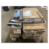 Massive Pallet of Brand Name Misc Faucets, Showers, Fixtures, Towel Bars, Bathroom Fans, Ceiling Fans, Lights, and More **Parts Only** (Great for eBay Sellers)