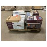 Massive Pallet of Brand Name Misc Faucets, Showers, Fixtures, Towel Bars, Bathroom Fans, Ceiling Fans, Lights, and More **Parts Only** (Great for eBay Sellers)