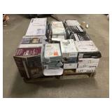 Massive Pallet of Brand Name Misc Faucets, Showers, Fixtures, Towel Bars, Bathroom Fans, Ceiling Fans, Lights, and More **Parts Only** (Great for eBay Sellers)
