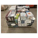 Massive Pallet of Brand Name Misc Faucets, Showers, Fixtures, Towel Bars, Bathroom Fans, Ceiling Fans, Lights, and More **Parts Only** (Great for eBay Sellers)
