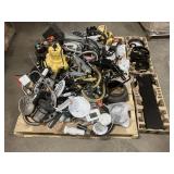 Massive Pallet of Brand Name Misc Faucets, Showers, Fixtures, Towel Bars, Bathroom Fans, Ceiling Fans, Lights, and More **Parts Only** (Great for eBay Sellers)
