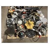 Massive Pallet of Brand Name Misc Faucets, Showers, Fixtures, Towel Bars, Bathroom Fans, Ceiling Fans, Lights, and More **Parts Only** (Great for eBay Sellers)