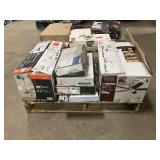 Massive Pallet of Brand Name Misc Faucets, Showers, Fixtures, Towel Bars, Bathroom Fans, Ceiling Fans, Lights, and More **Parts Only** (Great for eBay Sellers)