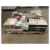 Massive Pallet of Brand Name Misc Faucets, Showers, Fixtures, Towel Bars, Bathroom Fans, Ceiling Fans, Lights, and More **Parts Only** (Great for eBay Sellers)