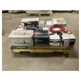 Massive Pallet of Brand Name Misc Faucets, Showers, Fixtures, Towel Bars, Bathroom Fans, Ceiling Fans, Lights, and More **Parts Only** (Great for eBay Sellers)