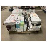 Massive Pallet of Brand Name Misc Faucets, Showers, Fixtures, Towel Bars, Bathroom Fans, Ceiling Fans, Lights, and More **Parts Only** (Great for eBay Sellers)