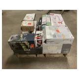 Massive Pallet of Brand Name Misc Faucets, Showers, Fixtures, Towel Bars, Bathroom Fans, Ceiling Fans, Lights, and More **Parts Only** (Great for eBay Sellers)