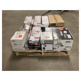 Massive Pallet of Brand Name Misc Faucets, Showers, Fixtures, Towel Bars, Bathroom Fans, Ceiling Fans, Lights, and More **Parts Only** (Great for eBay Sellers)
