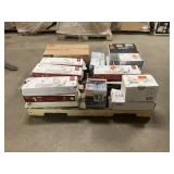 Massive Pallet of Brand Name Misc Faucets, Showers, Fixtures, Towel Bars, Bathroom Fans, Ceiling Fans, Lights, and More **Parts Only** (Great for eBay Sellers)