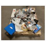 Massive Pallet of Brand Name Misc Faucets, Showers, Fixtures, Towel Bars, Bathroom Fans, Ceiling Fans, Lights, and More **Parts Only** (Great for eBay Sellers)