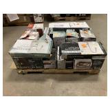 Massive Pallet of Brand Name Misc Faucets, Showers, Fixtures, Towel Bars, Bathroom Fans, Ceiling Fans, Lights, and More **Parts Only** (Great for eBay Sellers)