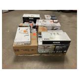 Massive Pallet of Brand Name Misc Faucets, Showers, Fixtures, Towel Bars, Bathroom Fans, Ceiling Fans, Lights, and More **Parts Only** (Great for eBay Sellers)