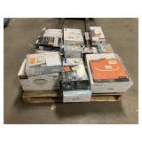 Massive Pallet of Brand Name Misc Faucets, Showers, Fixtures, Towel Bars, Bathroom Fans, Ceiling Fans, Lights, and More **Parts Only** (Great for eBay Sellers)