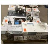 Massive Pallet of Brand Name Misc Faucets, Showers, Fixtures, Towel Bars, Bathroom Fans, Ceiling Fans, Lights, and More **Parts Only** (Great for eBay Sellers)