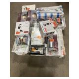 Massive Pallet of Brand Name Misc Faucets, Showers, Fixtures, Towel Bars, Bathroom Fans, Ceiling Fans, Lights, and More **Parts Only** (Great for eBay Sellers)