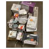 Massive Pallet of Brand Name Misc Faucets, Showers, Fixtures, Towel Bars, Bathroom Fans, Ceiling Fans, Lights, and More **Parts Only** (Great for eBay Sellers)