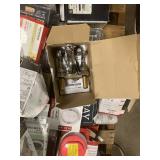 Massive Pallet of Brand Name Misc Faucets, Showers, Fixtures, Towel Bars, Bathroom Fans, Ceiling Fans, Lights, and More **Parts Only** (Great for eBay Sellers)