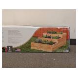 NEW YARDCRAFT WESTERN RED CEDAR RAISED GARDEN BED
