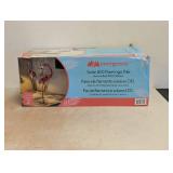 NEW EVERGREEN SOLAR LED FLAMINGO PAIR