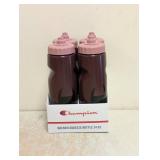 NEW CHAMPION QUENCH SQUEEZE BOTTLE 24OZ RUBY / COSMIC PINK 4 PACK